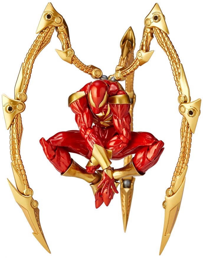 Kaiyodo AMAZING YAMAGUCHI IRON SPIDER | 4537807220301