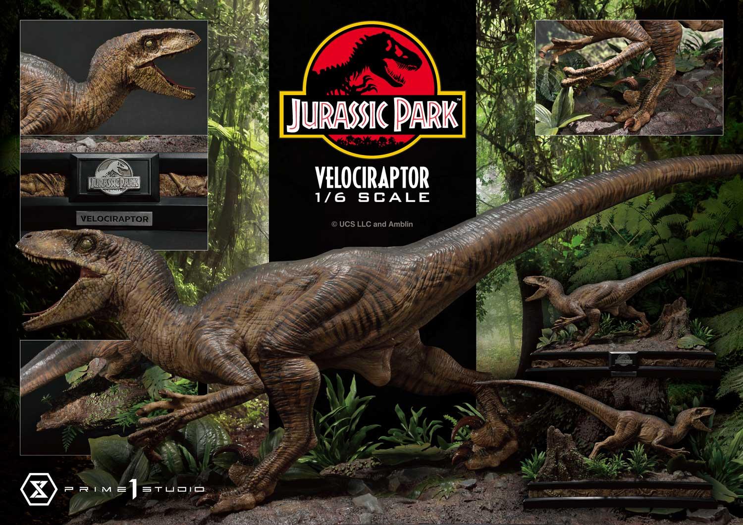 Legacy Museum Collection Jurassic Park (Film) Velociraptor Attack 1/6 scale