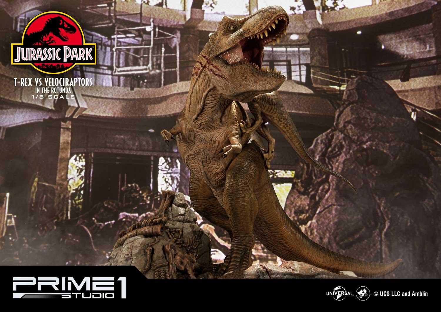 Legacy Museum Collection The Lost World: Jurassic Park (Film) T-Rex Cliff Attack 1/15 scale Bonus Version