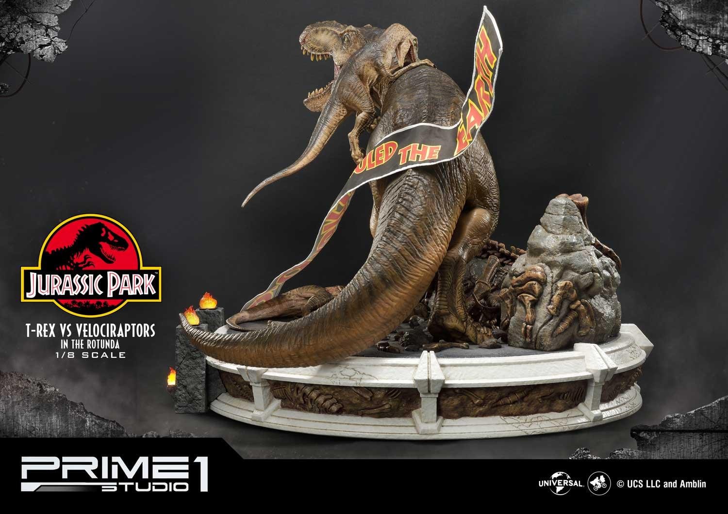 Legacy Museum Collection The Lost World: Jurassic Park (Film) T-Rex Cliff Attack 1/15 scale