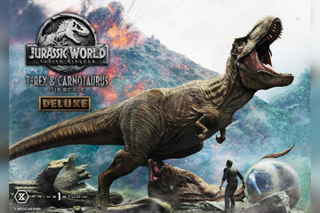 Legacy Museum Collection Jurassic World: Fallen Kingdom (Film) Tyrannosaurus-Rex & Carnotaurus 1/15 scale Deluxe Version
