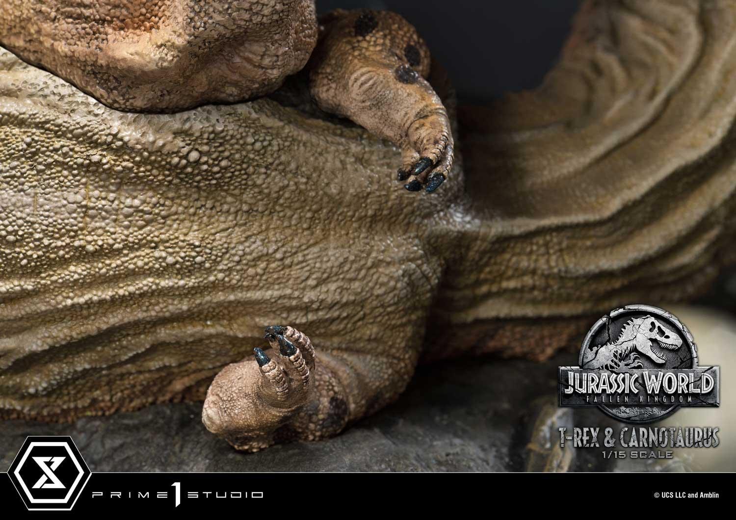 Legacy Museum Collection Jurassic World: Fallen Kingdom (Film) Tyrannosaurus-Rex & Carnotaurus 1/15 scale Deluxe Version
