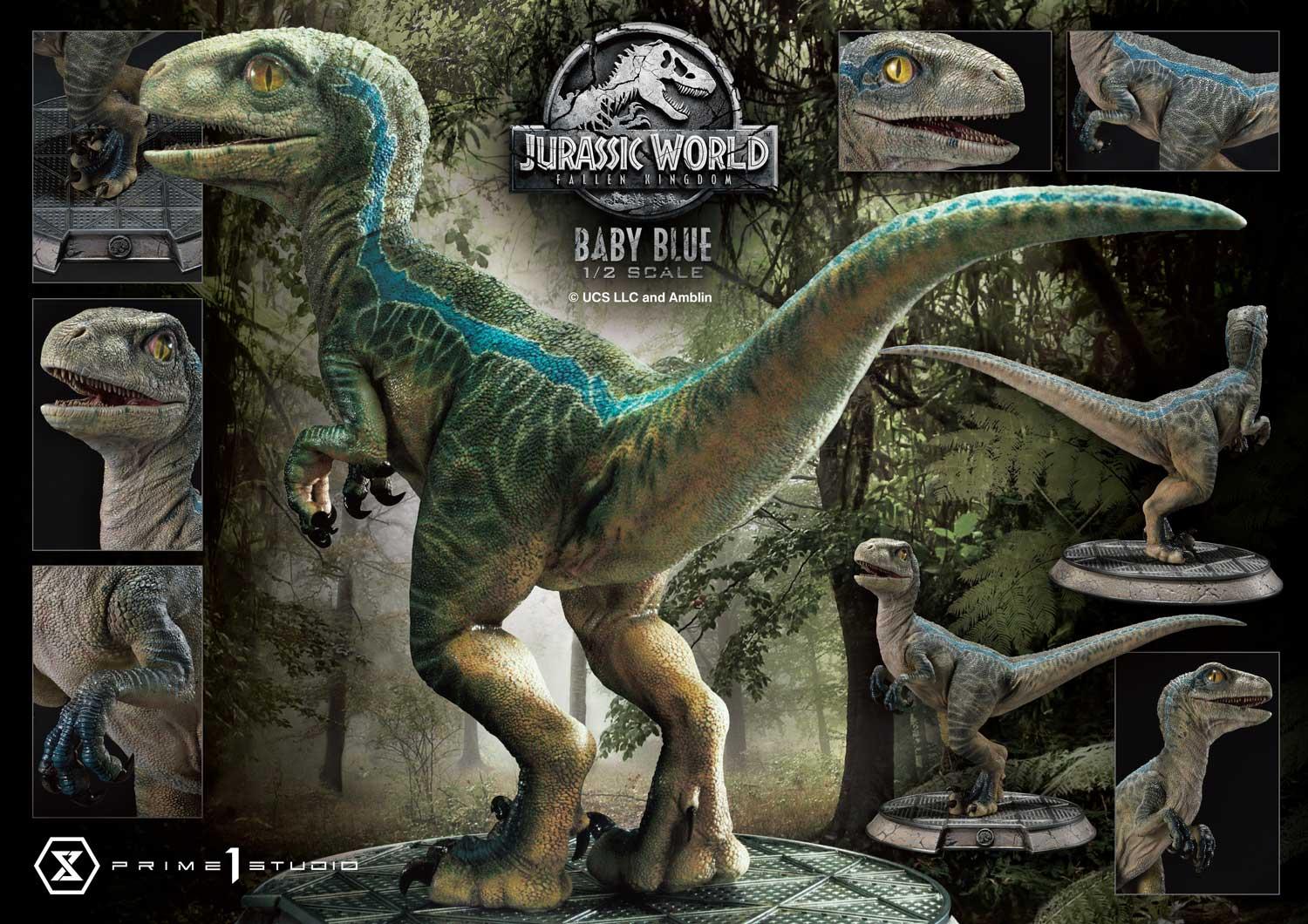 Legacy Museum Collection Jurassic World: Fallen Kingdom (Film) Baby Blue 1/2 scale