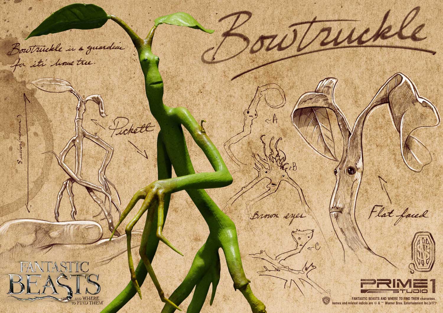 Life Scale Masterline Fantastic Beasts and Where to Find Them (Film) Pickett