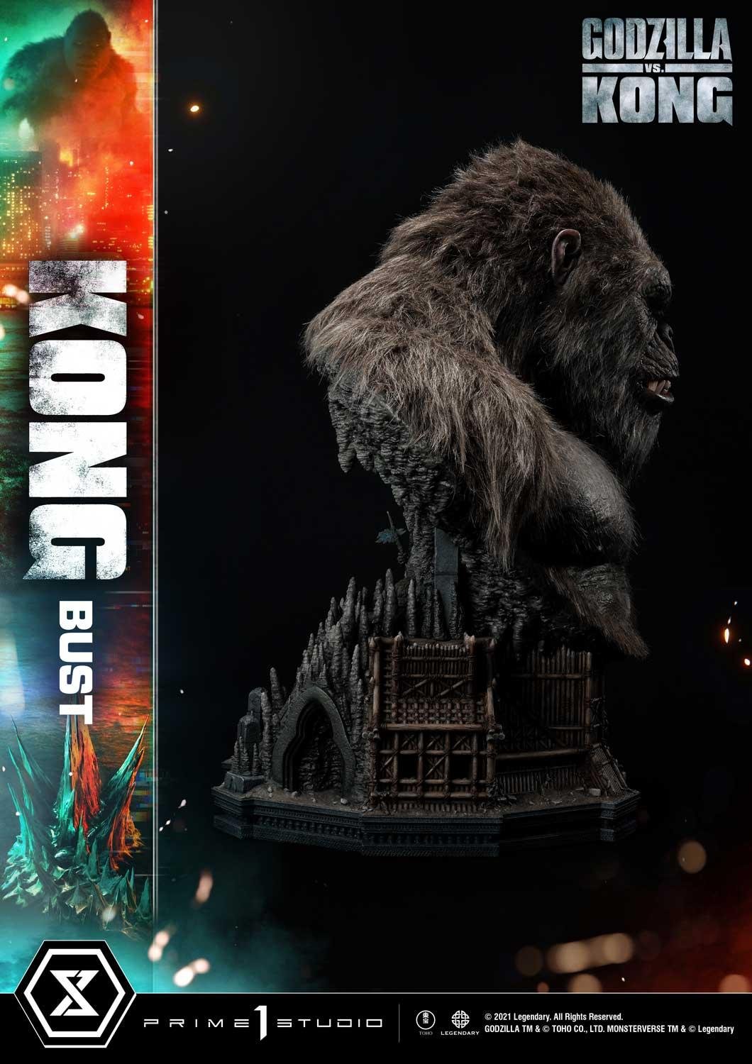 Life Size Bust Godzilla vs Kong (Film) Kong