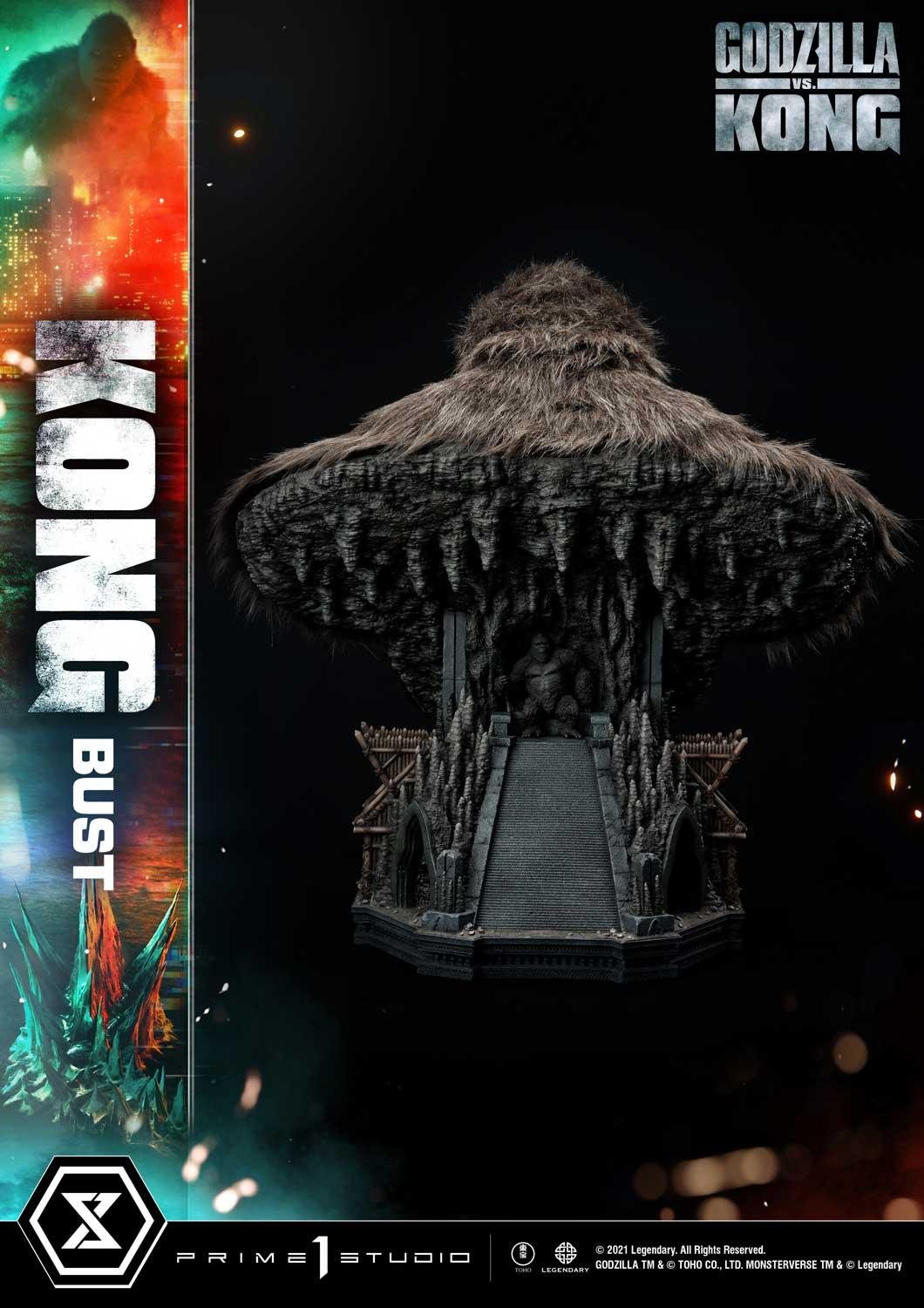 Life Size Bust Godzilla vs Kong (Film) Kong