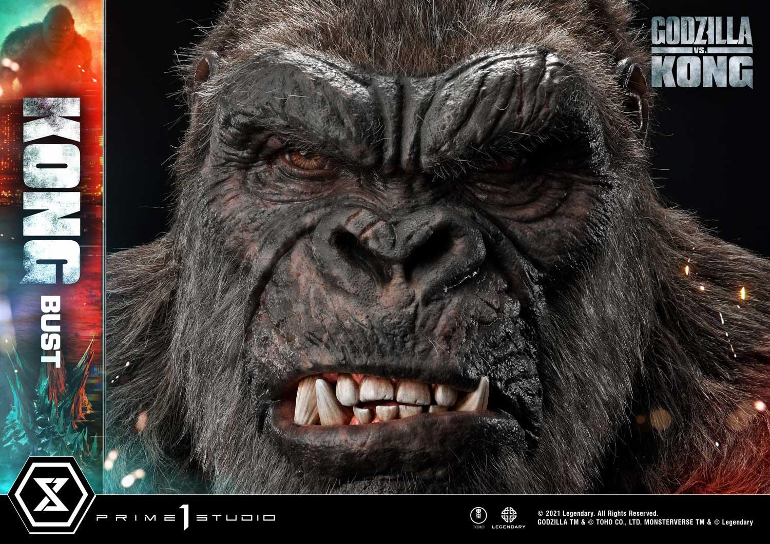Life Size Bust Godzilla vs Kong (Film) Kong