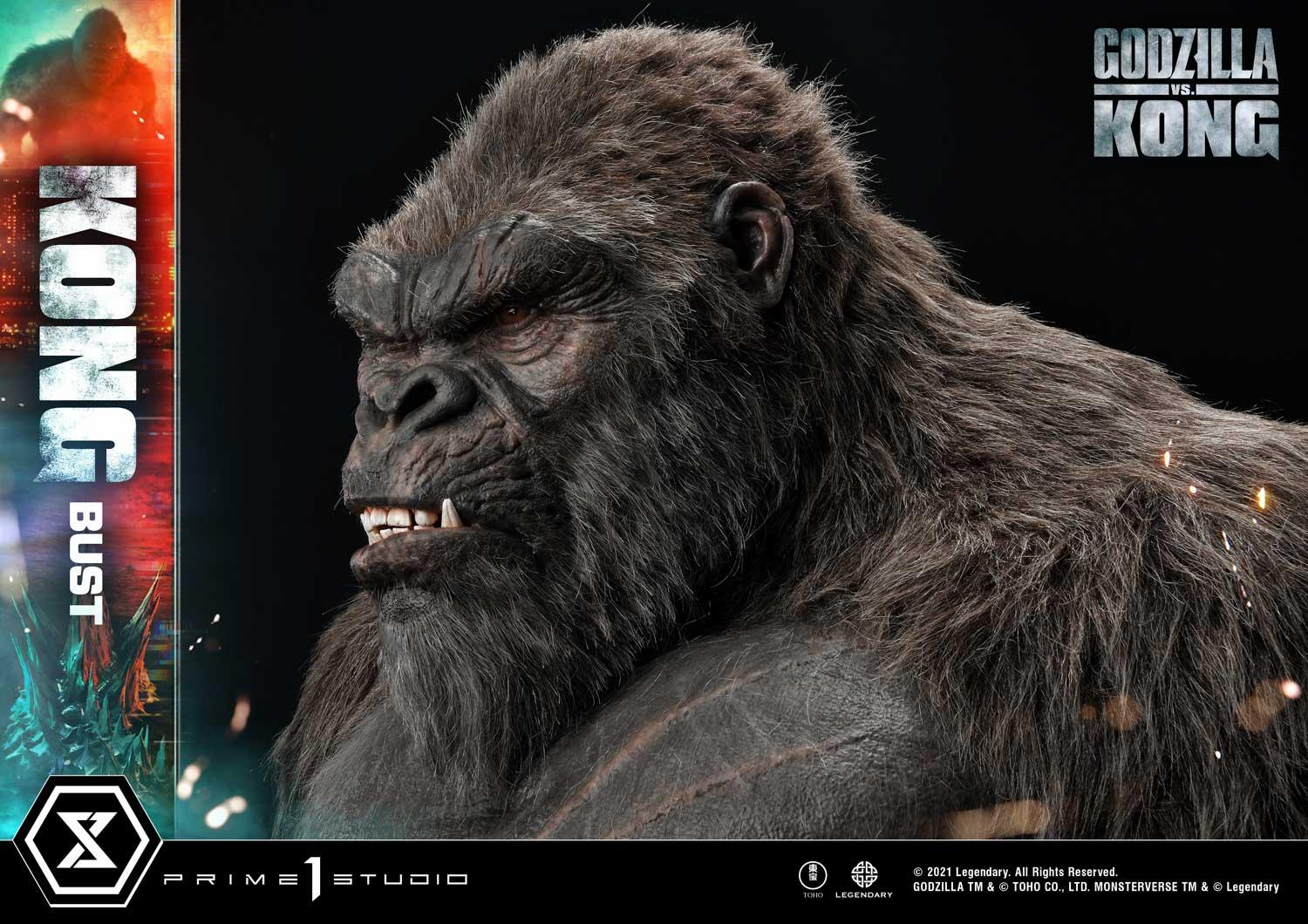 Life Size Bust Godzilla vs Kong (Film) Kong