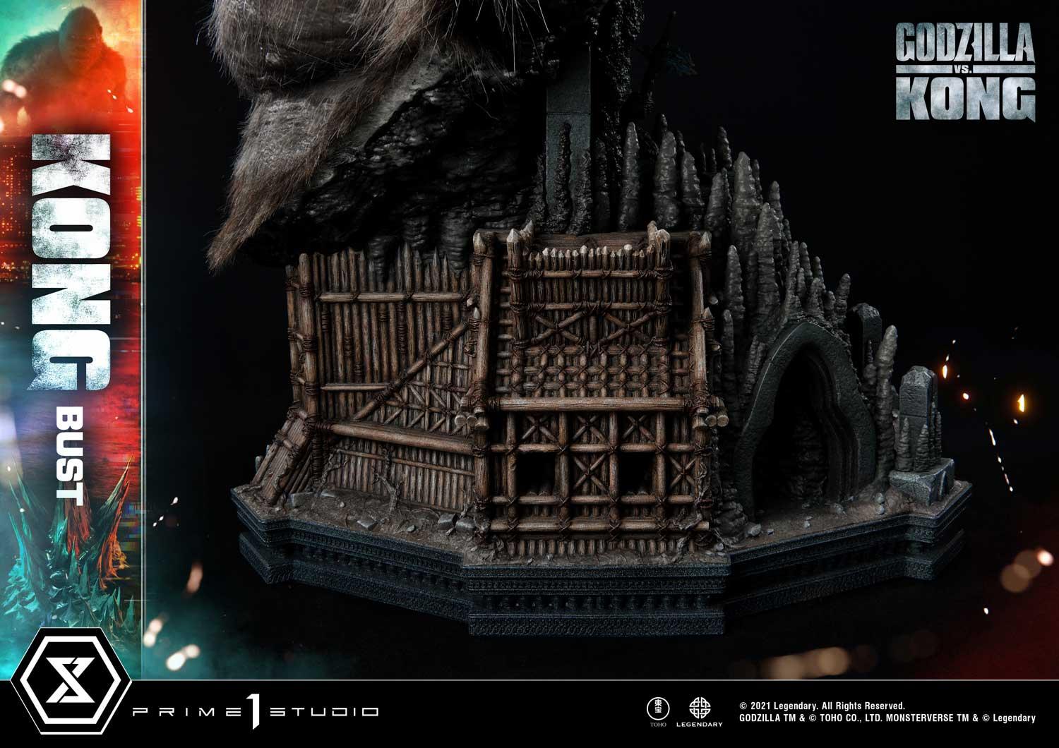 Life Size Bust Godzilla vs Kong (Film) Kong