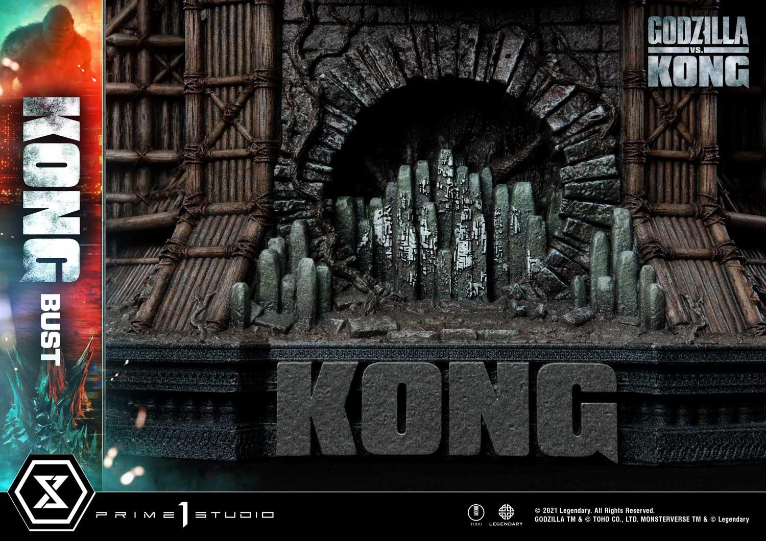 Life Size Bust Godzilla vs Kong (Film) Kong