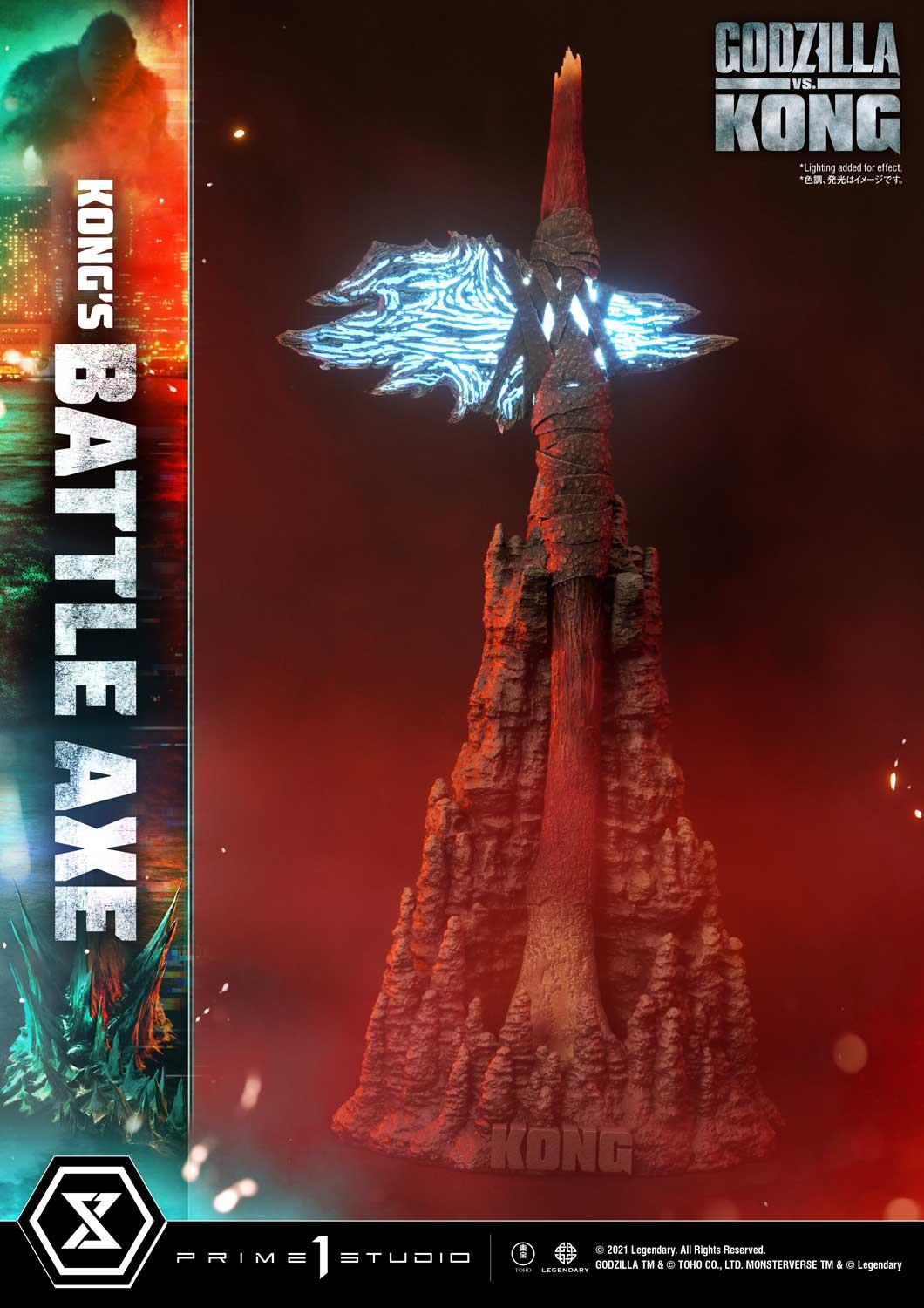 Life Size Bust Godzilla vs Kong (Film) Kong's Battle Axe