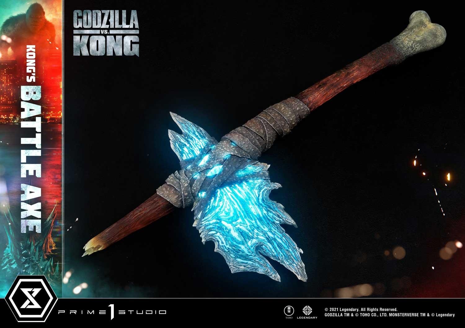 Life Size Bust Godzilla vs Kong (Film) Kong's Battle Axe