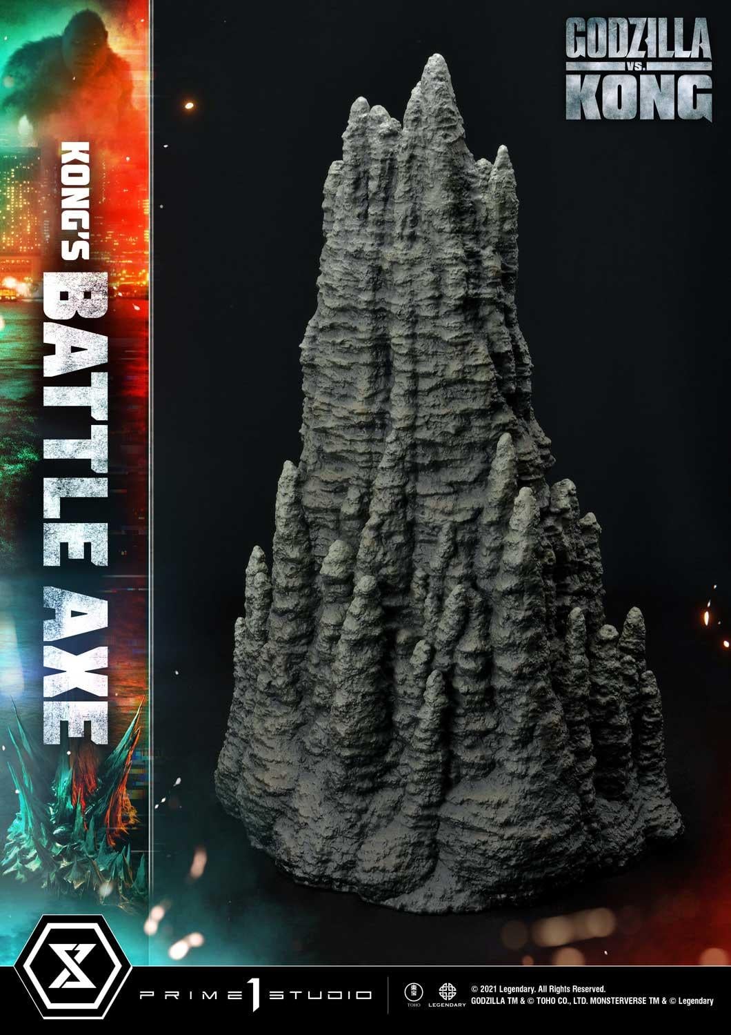 Life Size Bust Godzilla vs Kong (Film) Kong's Battle Axe
