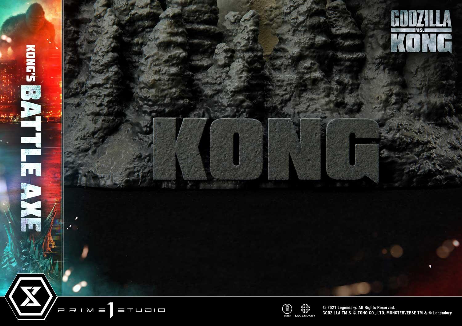Life Size Bust Godzilla vs Kong (Film) Kong's Battle Axe