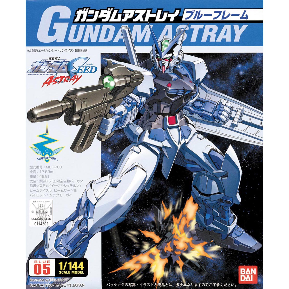 1/144 Gundam Astray (Blue Flame)