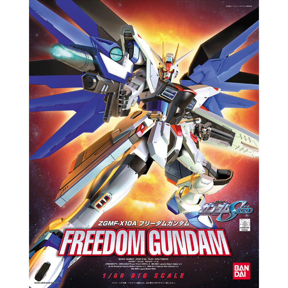 1/60 Freedom Gundam