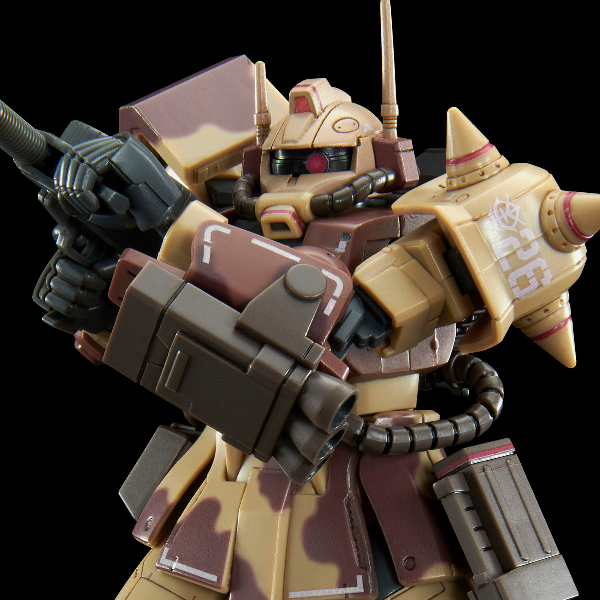 P-Bandai HG 1/144 Zaku Desert Type (Double Antenna Type)