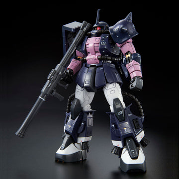 P-Bandai RG 1/144 MS-06R-1A Black Tri-Stars Zaku II