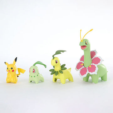 Pokémon Model Kit Meganium Evolution Set