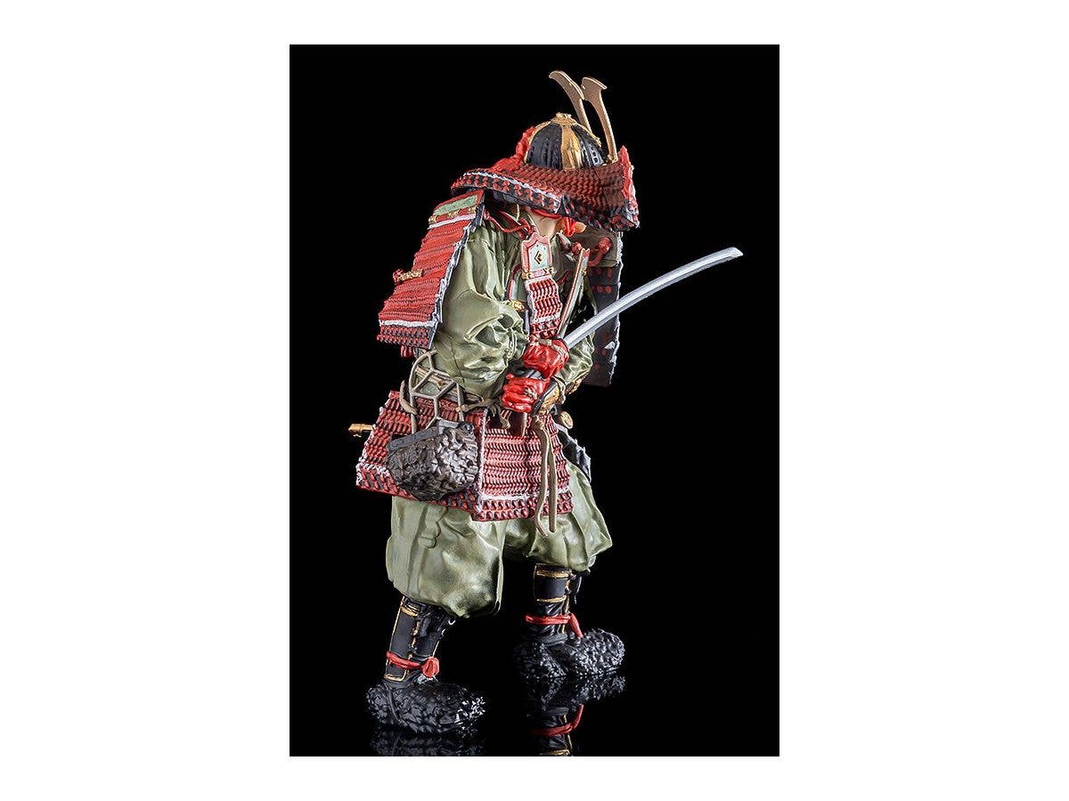Plamax Kamakura Period Armored Warrior 1/12 Scale Figure Model Kit | 4545784012758