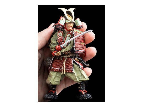 Plamax Kamakura Period Armored Warrior 1/12 Scale Figure Model Kit | 4545784012758
