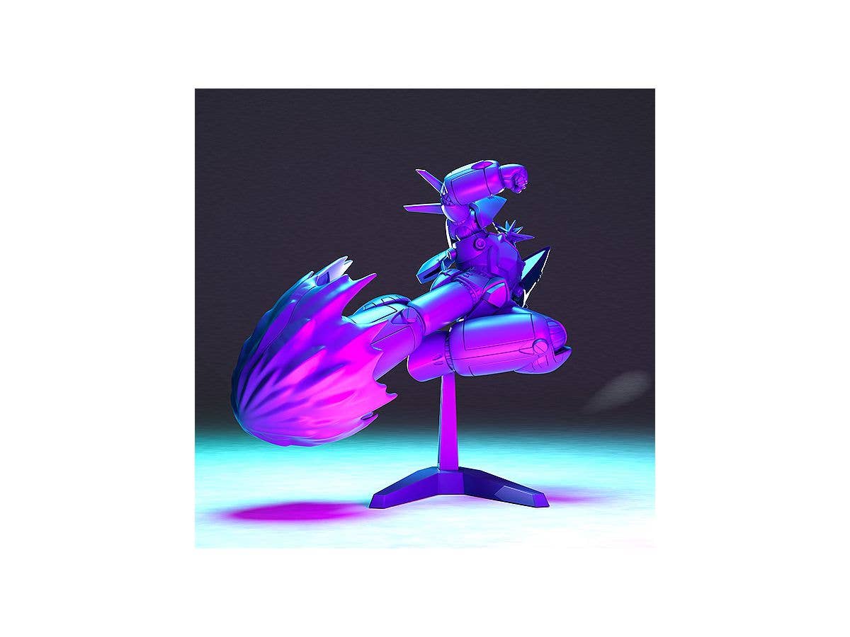 Gunbuster Series Plamax MF-65: Minimum Factory Gunbuster Super Inazuma Kick/RX-7 Inazuma Kick Buster Machine Color Ver. Model Kit | 4545784013090