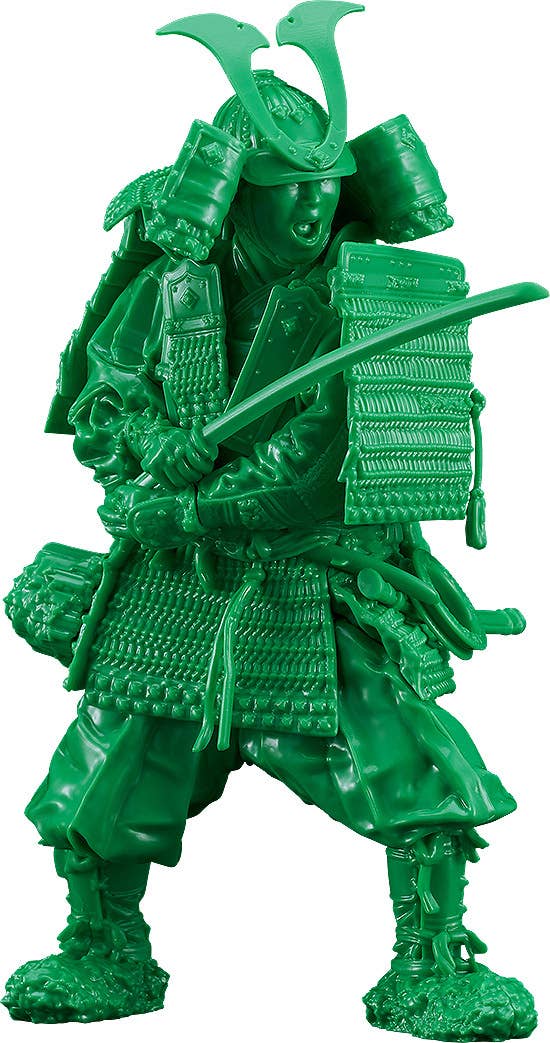 PLAMAX 1/12 Kamakura Period Armored Warrior: Green Color Edition | 4545784014165
