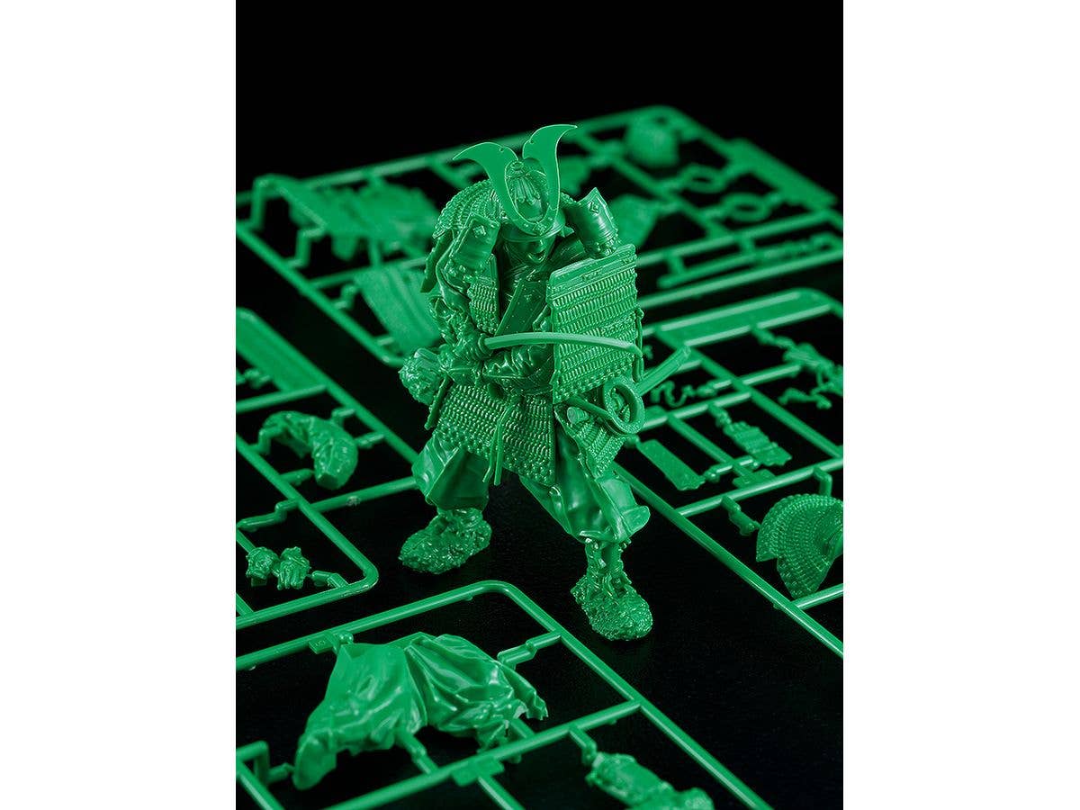 PLAMAX 1/12 Kamakura Period Armored Warrior: Green Color Edition | 4545784014165