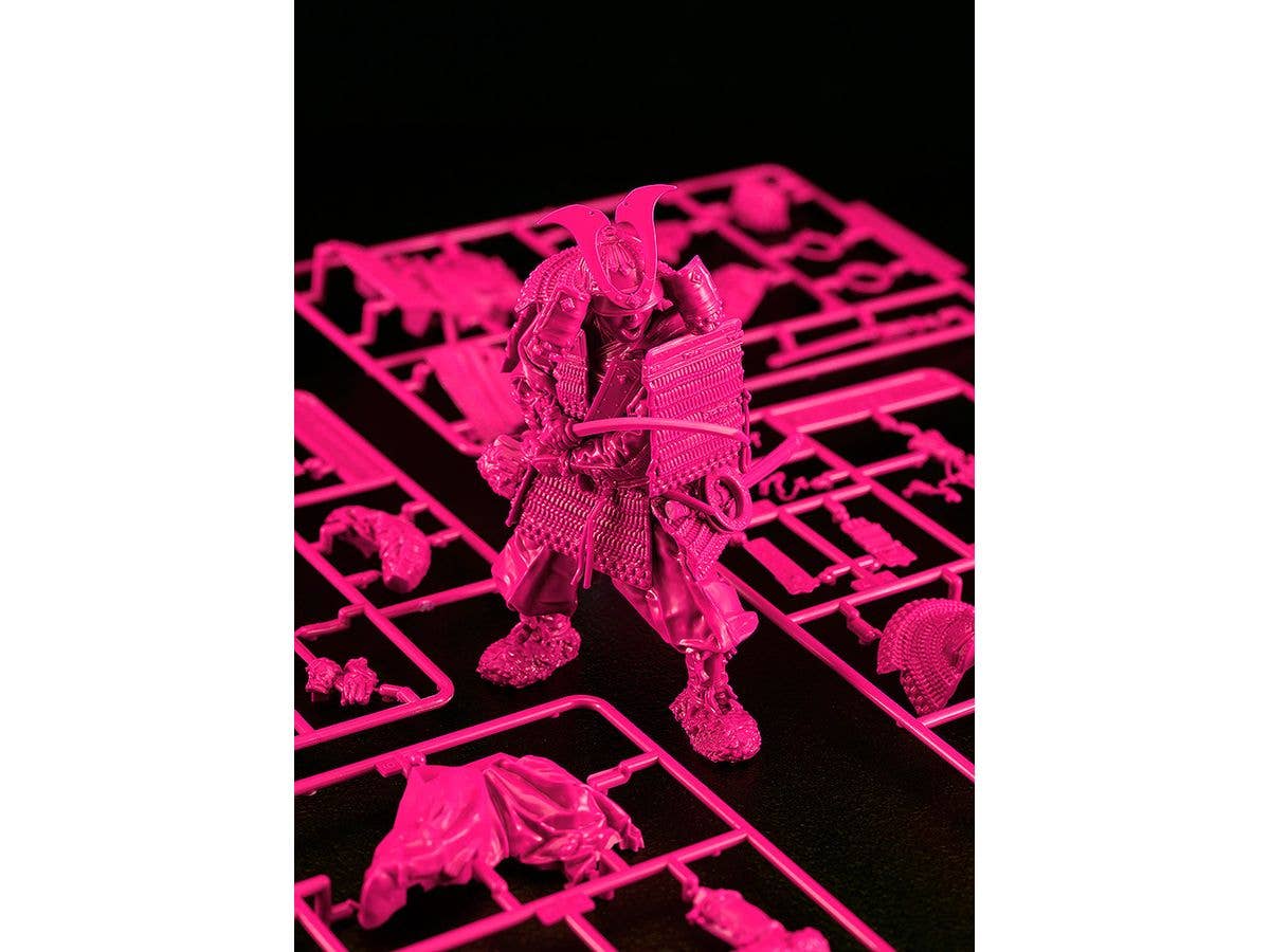 PLAMAX 1/12 Kamakura Period Armored Warrior: Pink Color Edition | 4545784014622