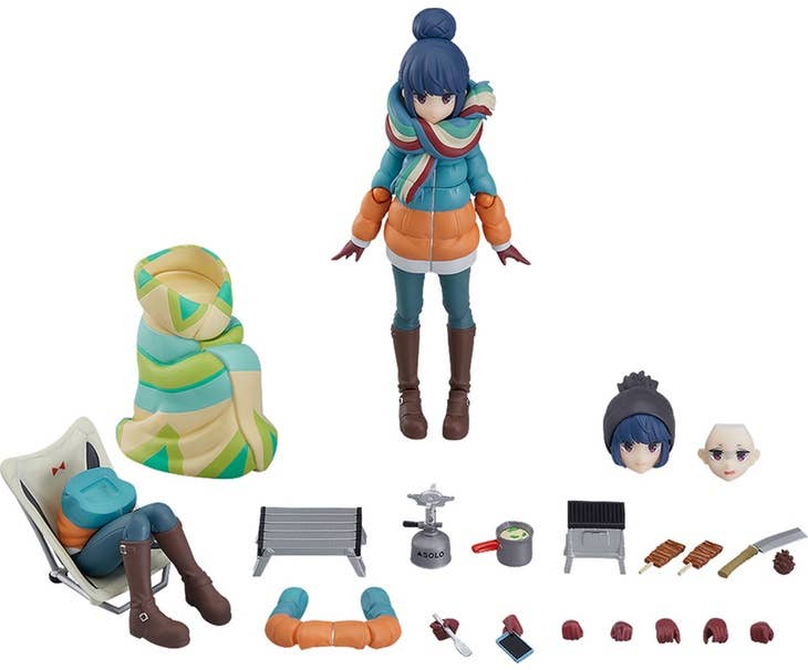 Laid-Back Camp Series Rin Shima: DX Edition figma | 4545784067994