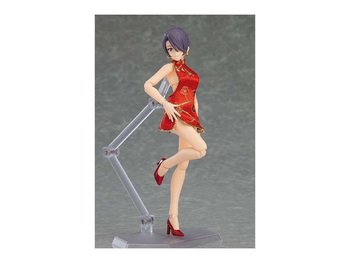 Styles Female Body (Mika) With Mini Skirt Chinese Dress Outfit Figma | 4545784068304