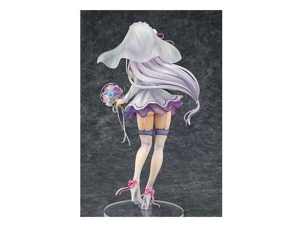Re:ZERO -Starting Life in Another World- Series Emilia Wedding Ver. (Re-Run) 1/7 Scale Figure | 4580678969831