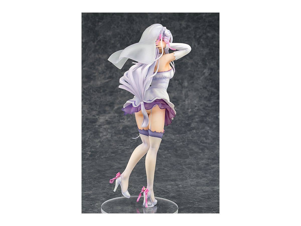 Re:ZERO -Starting Life in Another World- Series Emilia Wedding Ver. (Re-Run) 1/7 Scale Figure | 4580678969831