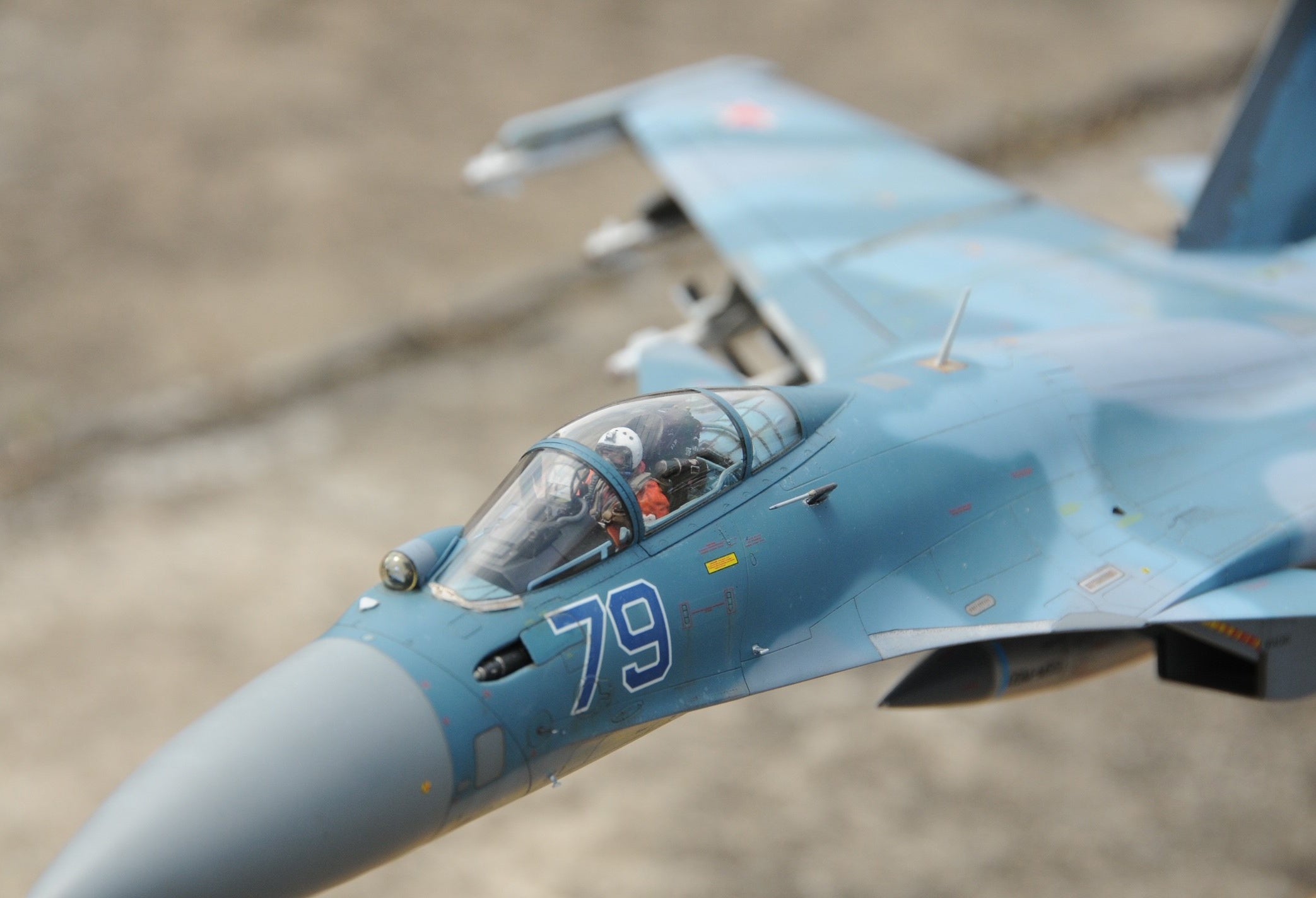 Minibase 1/48 Su-27K Sea Flanker W/Kh-41 Moskit Aircraft