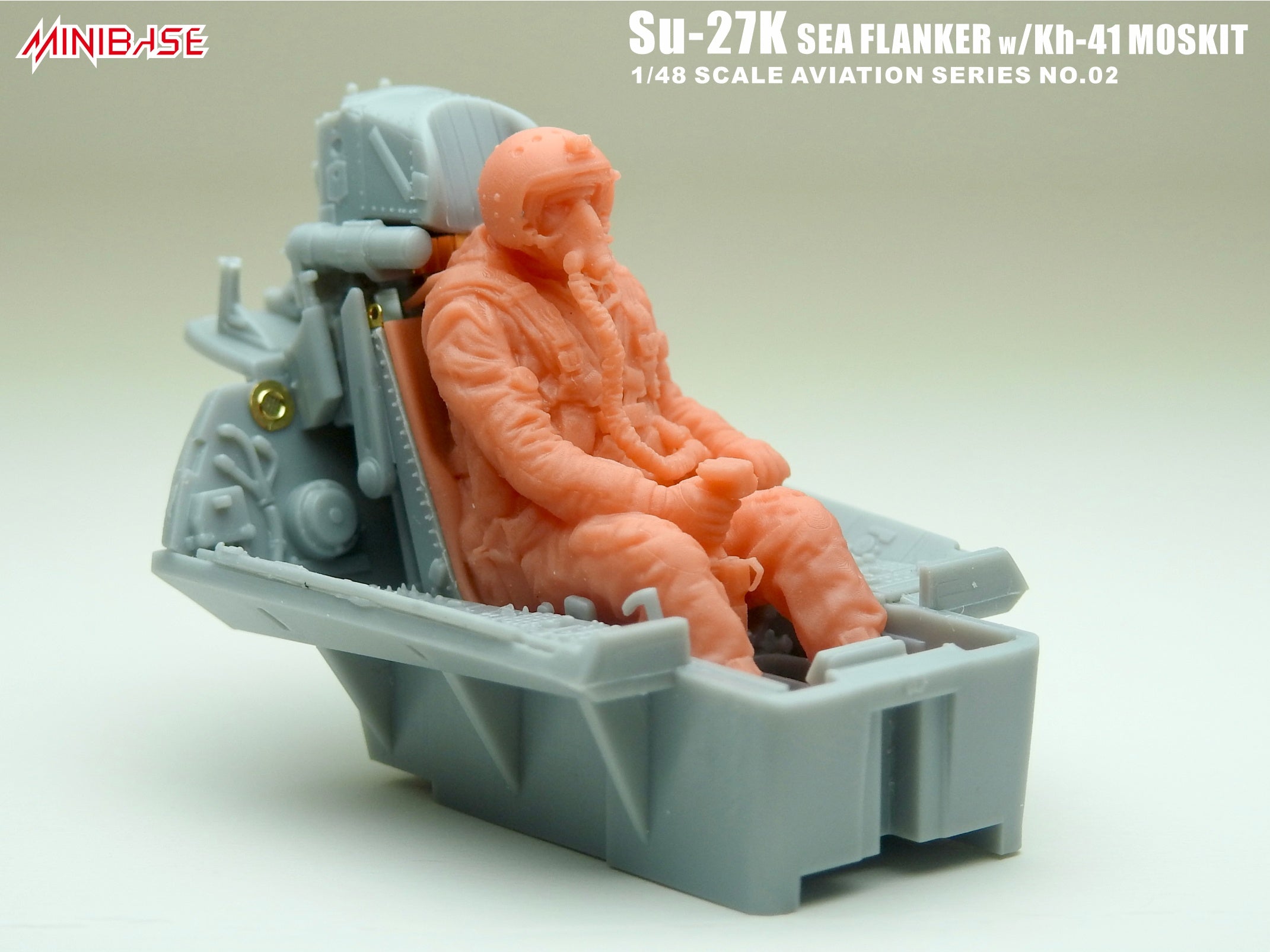 Minibase 1/48 Su-27K Sea Flanker W/Kh-41 Moskit Aircraft
