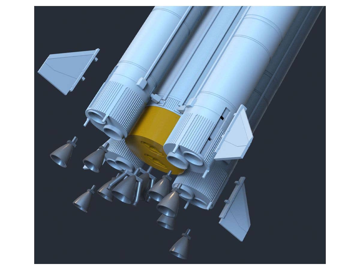 Magic Factory 1/200 CZ-5B HLV & Mobile Launcher Platform, Rocket | 6974715830020