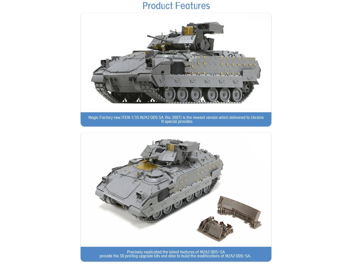 Magic Factory 1/35 M2A2 ODS-SA IFV (Ukraine) | 6974715830211