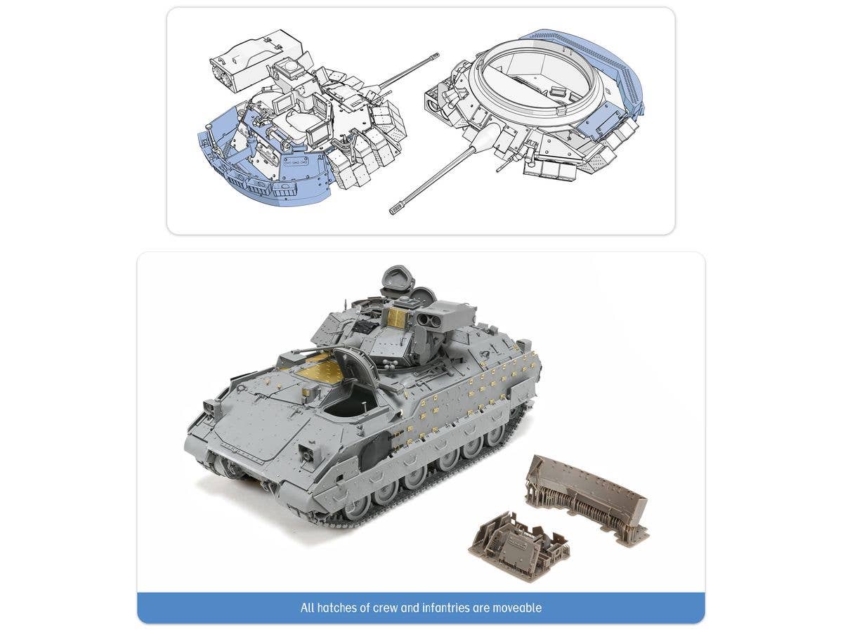 Magic Factory 1/35 M2A2 ODS-SA IFV (Ukraine) | 6974715830211