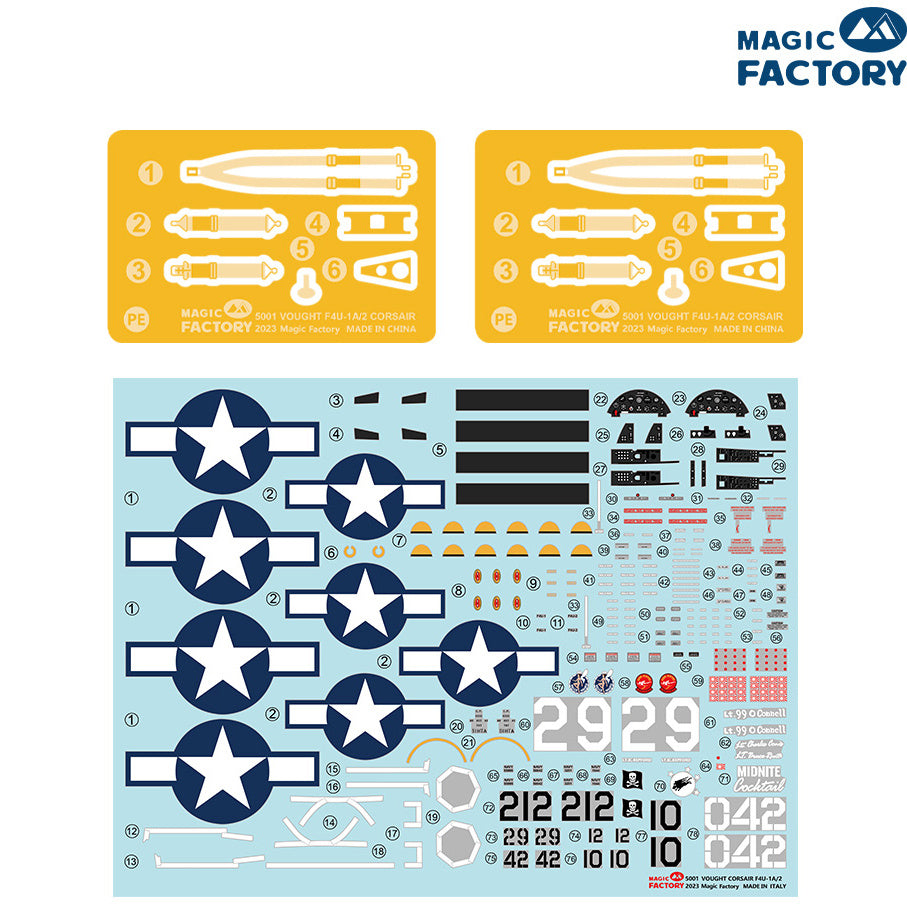 Magic Factory 1/48 F4U-1A/2 Corsair (Dual Combo, Limited Edition), Aircraft