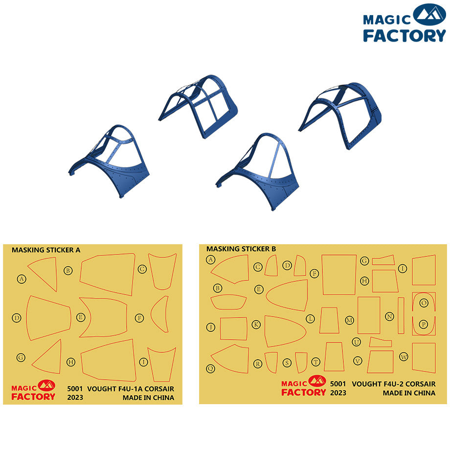 Magic Factory 1/48 F4U-1A/2 Corsair (Dual Combo, Limited Edition), Aircraft