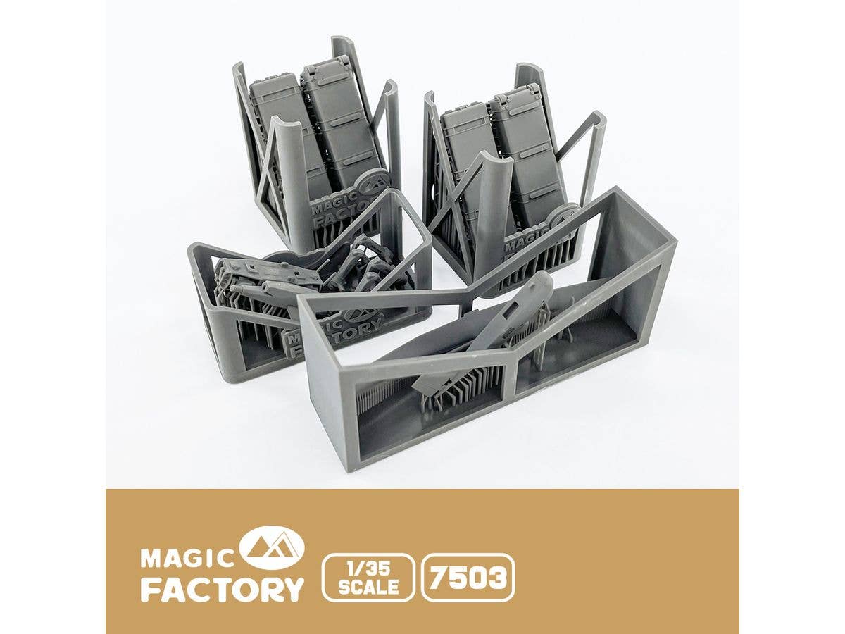 Magic Factory 1/35 Armed Robot Dog & RQ-20 UAV Set | 6974715830167