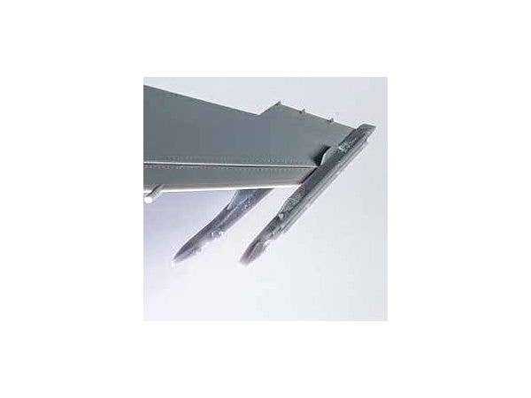 Model Art 1/48 F-2A/B Wing Tip Lancher+external pylons with precision (Japanese) (4837) | 4573322751890