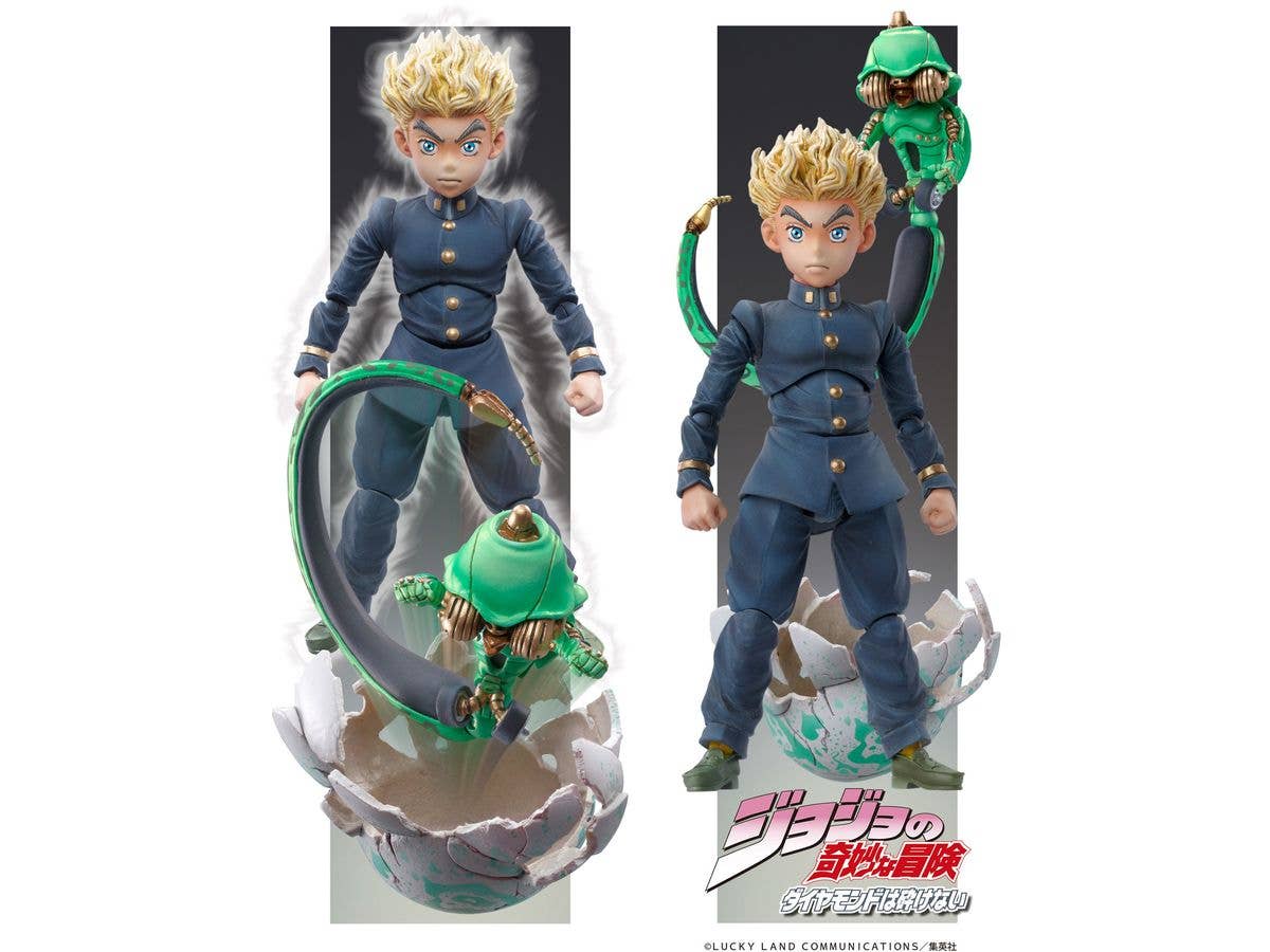 Medicos Entertainment Jojo's Bizarre Adventure Part 4 Diamond is Unbreakable Series Koichi Hirose & Ec Act 1 (Re-Run) Chozokado Figure | 4570188447370