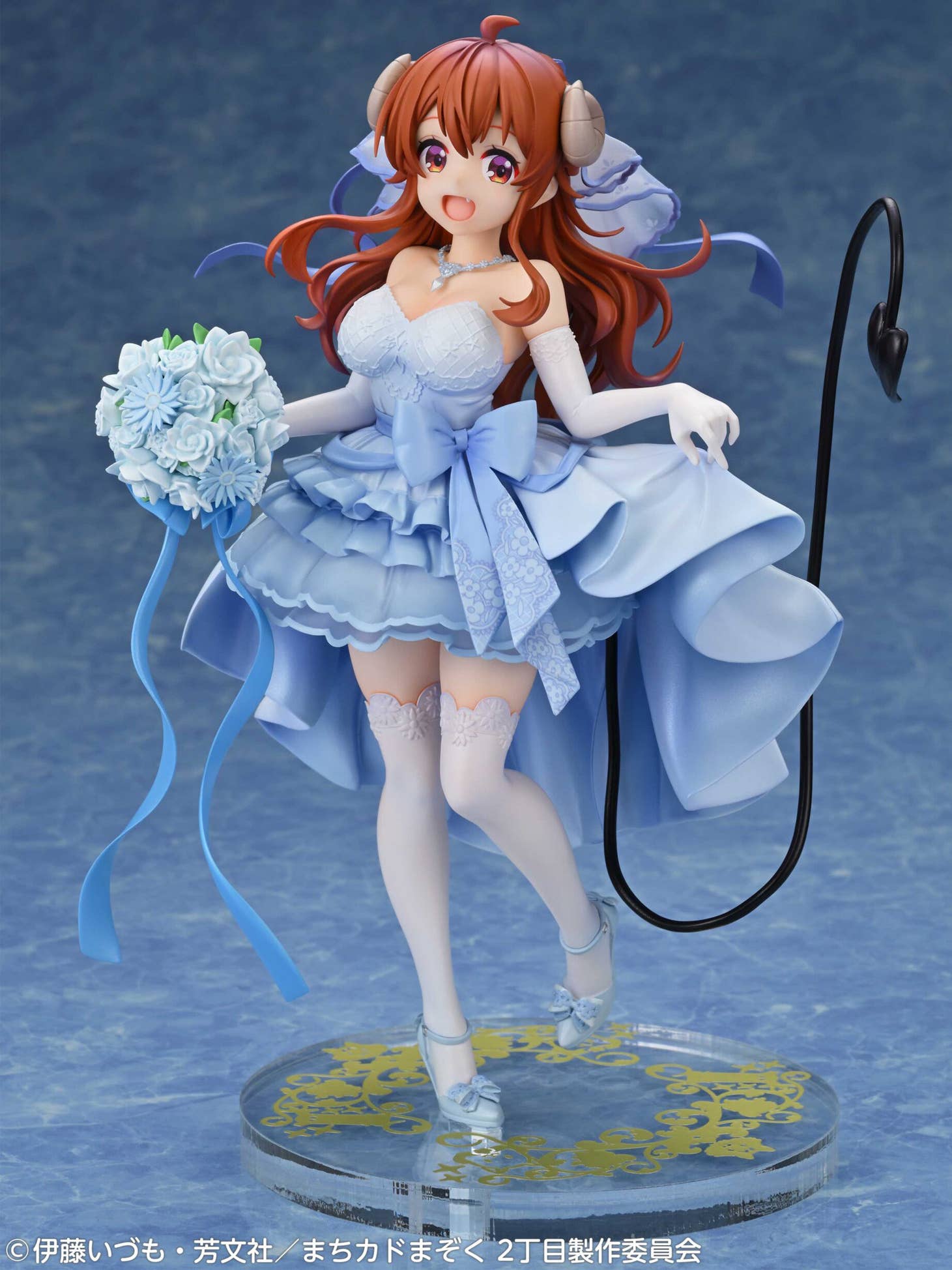 Medicos Entertainment TV Anime The Demon Girl Next Door 2 Shadow Mistress Yuuko Wedding Ver. Complete Figure | 4573613719547