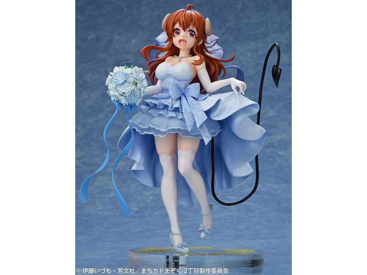 Medicos Entertainment TV Anime The Demon Girl Next Door 2 Shadow Mistress Yuuko Wedding Ver. Complete Figure | 4573613719547