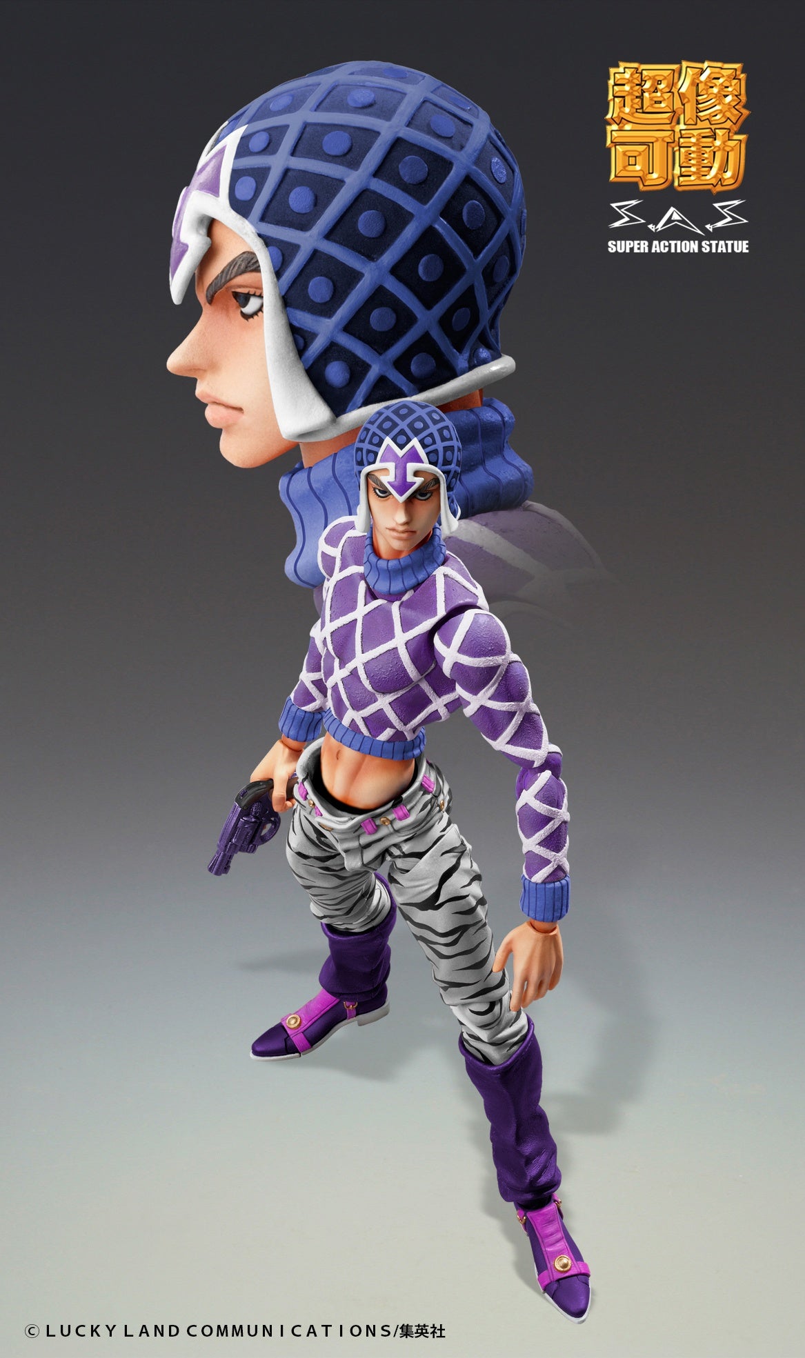 Jojo's Bizarre Adventure Part 5 Golden Wind Series Guido Mista & SP Third Figure Chozokado Figure | 4570017771164