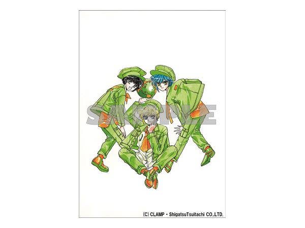 Tokyo Babylon, X, Wish, Kobato., CLAMP Campus Detectives, Man of Many Faces, RG Veda Series Set of 32 Prints of Original Art | 4541993103003