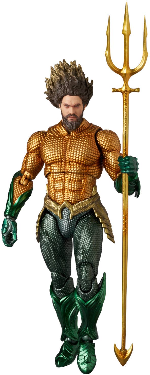 MEDICOM TOY MAFEX AQUAMAN(GOLD & GREEN SUIT) | 4530956472676