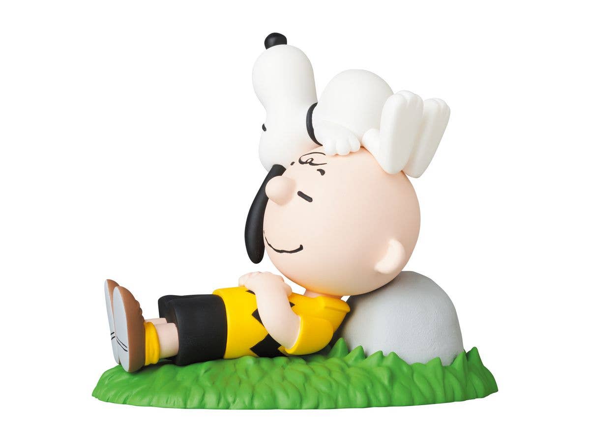 Medicom Toy UDF Peanuts Series 13 : NAPPING CHARLIE BROWN & SNOOPY | 4530956156811