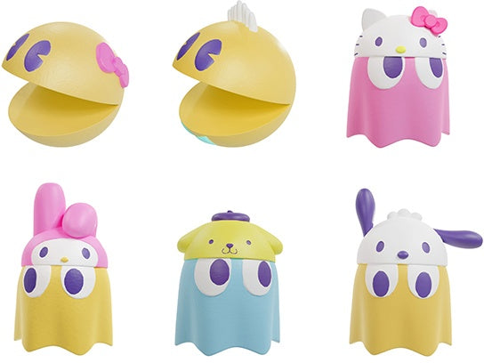 Megahouse Chibicollect Figure Pac-Man x Sanrio Characters (Vol. 1) "Pacman" (Blind Box)